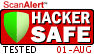 HACKER SAFE certified sites prevent over 99.9% of hacker crime.