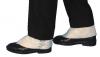  SPATS, WHITE, Pair, With Elastic 