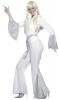  70s Fancy Dress - 70s DISCO LADY COSTUME, Top, Pants 
