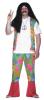  70s Fancy Dress - FLOWER POWER COSTUME, X-TRA LARGE, Vest 