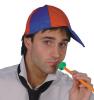  Schoolboy Hats - SCHOOLBOY CAP, Blue/Red 
