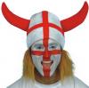  St George Hats - VIKING HELMET ST GEORGE, Fabric With Hair 
