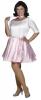  50s Fancy Dress - 50 POODLE DRESS & SCARF X-LARGE XL, Sequins 