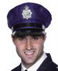  Police Hats - POLICE HAT, FABRIC, DARK BLUE 