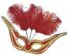  GRAN GALA EYEMASK, Braid/3 Plume 